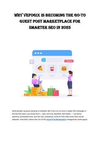Why Vefogix Is Becoming the Go-To Guest Post Marketplace for Smarter SEO in 2025