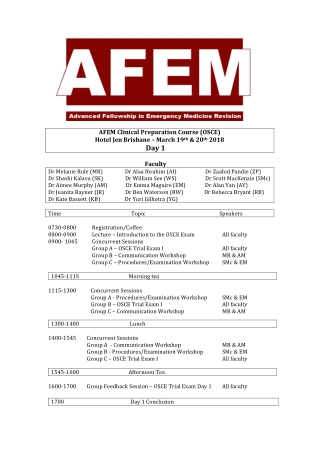 Dr Zaahid Pandie — OSCE Specialist & Emergency Medicine Educator