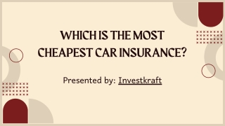 Cheapest Car Insurance In 2026