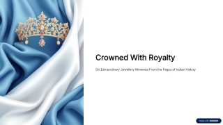 6 Top Jewellery Moments From The Pages of Indian History