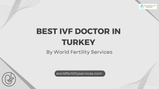 Best IVF Doctor in Turkey | World Fertility Services
