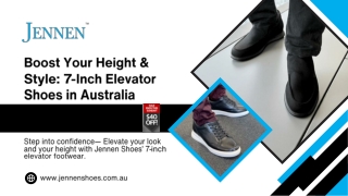 Boost Your Height & Style: 7-Inch Elevator Shoes in Australia