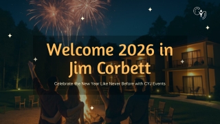 New Year Packages 2026 - Celebrate in Jim Corbett