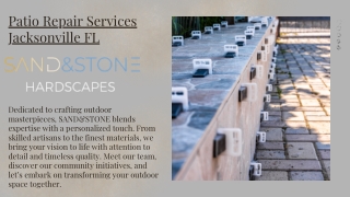 Patio Repair Services Jacksonville FL