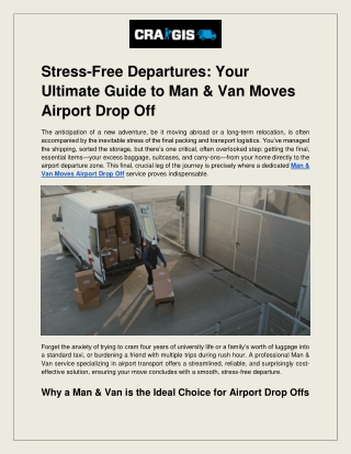 craigis.co.uk - Stress-Free Departures_ Your Ultimate Guide to Man & Van Moves Airport Drop Off