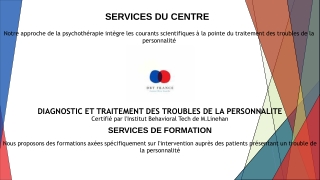 Thérapie comportementale dialectique – DBT France CRG