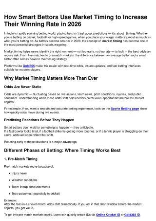 Predictive Betting Guide: Data That Wins