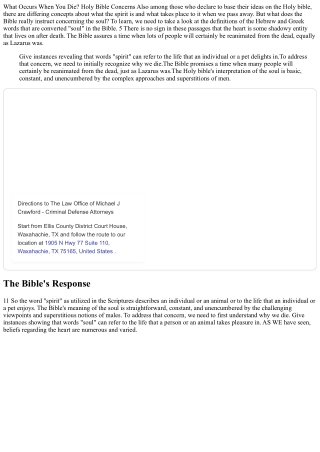 What Is The Excellent Tribulation? Holy Bible Concerns