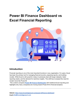 Power BI Finance Dashboard vs Excel Reporting: A Clear Comparison for Better Fin