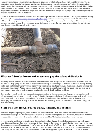 Bathroom Plumbing Projects That Boost Home Value