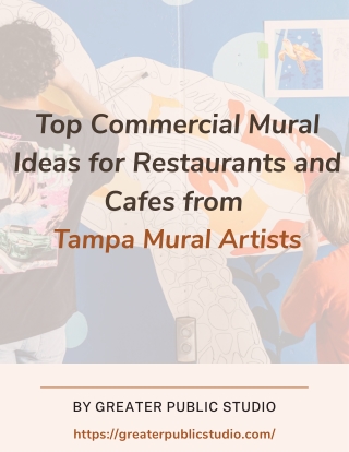 Top Commercial Mural Ideas for Restaurants and Cafes from Tampa Mural Artists