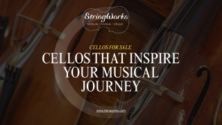 Black and White Modern Orchestral Music Presentation