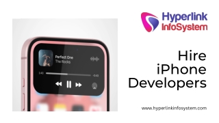 Presentation - Hire Expert iPhone Developers