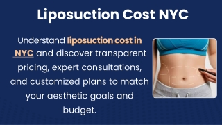 Liposuction Cost NYC