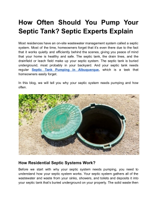 How Often Should You Pump Your Septic Tank_ Septic Experts Explain