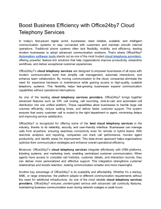Boost Business Efficiency with Office24by7 Cloud Telephony Services.docx  Google Docs
