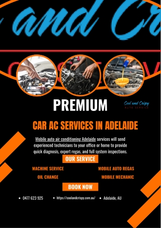 Mobile auto air conditioning Adelaide