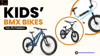 Kids’ BMX Bikes – Fun, Fit, Freedom