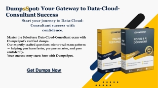 DumpsSpot Data-Cloud-Consultant PDF Dumps for Guaranteed Success