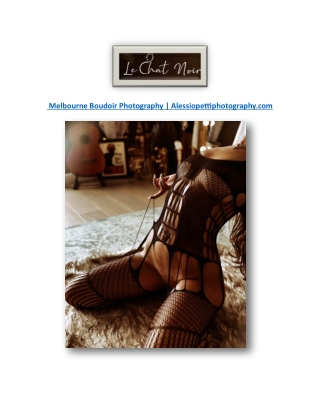 Melbourne Boudoir Photography | Alessiopettiphotography.com