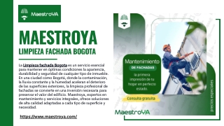 Empresa Limpieza fachada Bogota - Maestroya.com