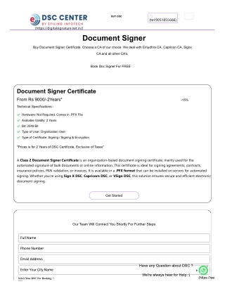 Document Signer