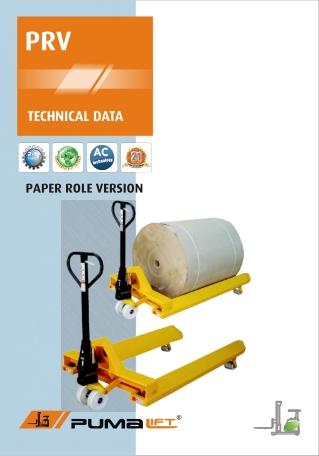 Paper Reel Version HPT -25 PRV | Pumalift Trucks Pvt. Ltd