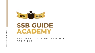 SSB Guide Academy – Trusted NDA Coaching Institute for Girls