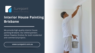 Professional Top Interior House Painting Brisbane | Surepaint