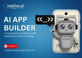 Creative AI – No-Code Mobile & Web App Builder