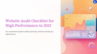 Website Audit Checklist for High Performance | TweakBuzz