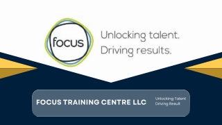 Technical Training Courses In Abu Dhabi |Focus On People