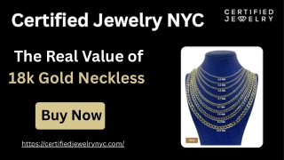 Premium 14k Gold Neckless value for money
