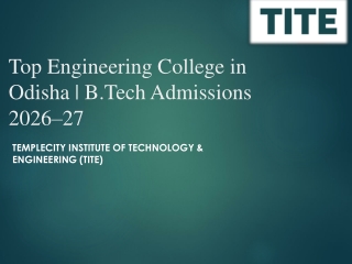 Best Engineering College in Odisha | B.Tech Admissions 2026–27