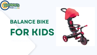 The Perfect Start Why a Balance Bike for Kids Matters