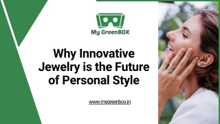Why Innovative Jewelry is the Future of Personal Style
