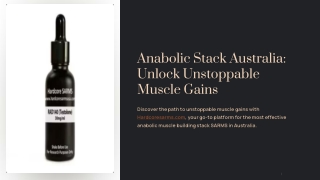 Anabolic Stack Australia