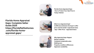 Top Strategies to Handle Low Appraisals in Florida