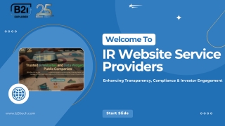 Why Top IR Website Service Providers Matter for Your Business