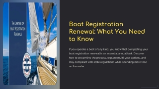boat registration renewal