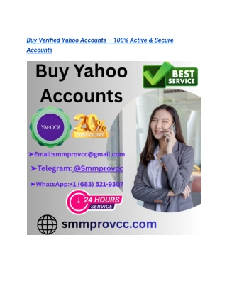 Buy Verified Yahoo Accounts – 100% Active & Secure Accounts