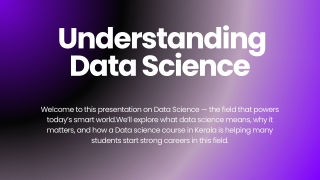 Data science course in Kerala