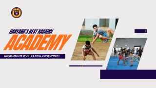 Haryana's Best Kabaddi Academy – Excellence in Sports & Skill Development
