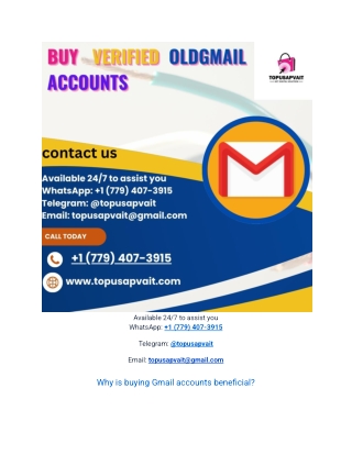 Buy Old Gmail Accounts: The Ultimate Guide to Aged Google ...