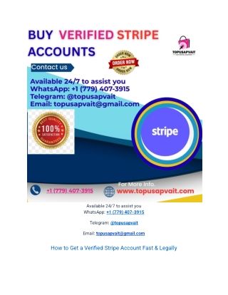 6 Steps to Buy Verified Stripe Accounts – Old & Instant ...
