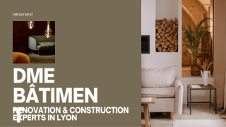 DME Bâtiment Renovation Services in Lyon | Professional Interior & Energy Work