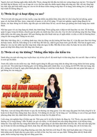 Top 7 câu hỏi thường gặp về 78win và lời giải đáp