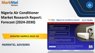 Nigeria Air Conditioner Market Research Report: Forecast (2024-2030)