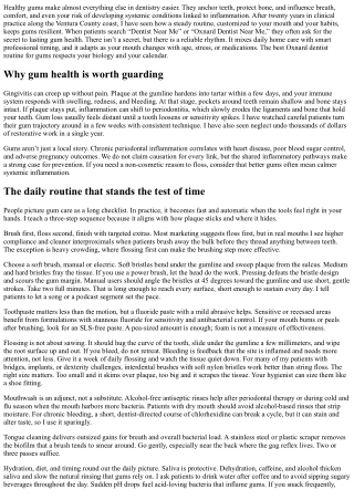 Maintaining Gum Health: Best Oxnard Dentist Routine