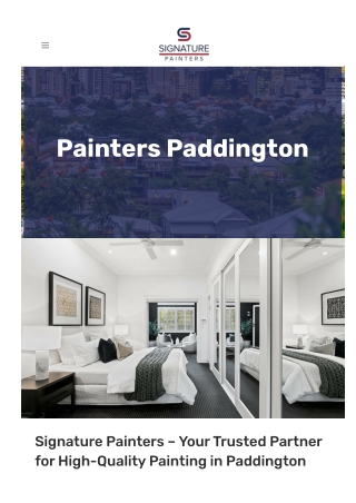 Painters Paddington